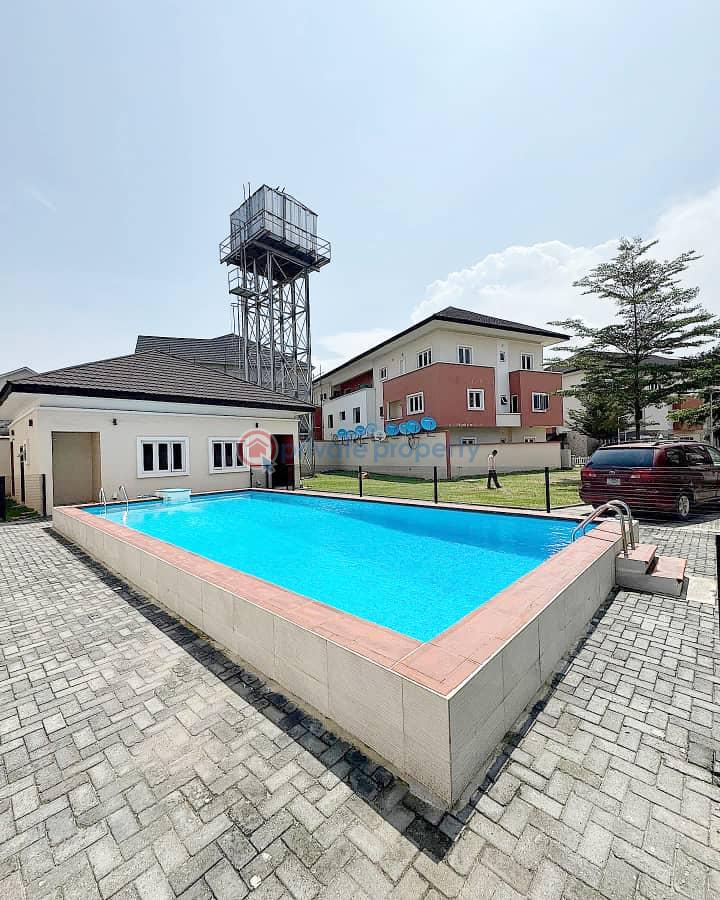 𝐒𝐏𝐀𝐂𝐈𝐎𝐔𝐒 3 𝐁𝐄𝐃𝐑𝐎𝐎𝐌 𝐀𝐏𝐀𝐑𝐓𝐌𝐄𝐍𝐓 𝐖𝐈𝐓𝐇 𝐀 𝐒𝐖𝐈𝐌𝐌𝐈𝐍𝐆 𝐏𝐎𝐎𝐋 𝐔𝐏 𝐅𝐎𝐑 𝐑𝐄𝐍𝐓 - 17 3 bedroom Flat & Apartment For Rent Ikate Elegushi Lekki Lagos - 17