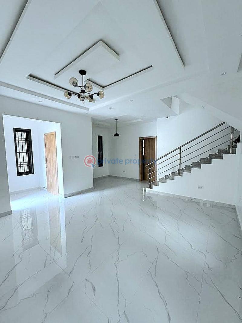 𝐒𝐏𝐀𝐂𝐈𝐎𝐔𝐒 4 𝐁𝐄𝐃𝐑𝐎𝐎𝐌 𝐃𝐄𝐓𝐀𝐂𝐇𝐄𝐃 𝐃𝐔𝐏𝐋𝐄𝐗 - 1 4 bedroom Detached Duplex For Rent Lekki Phase 1 Lagos - 1
