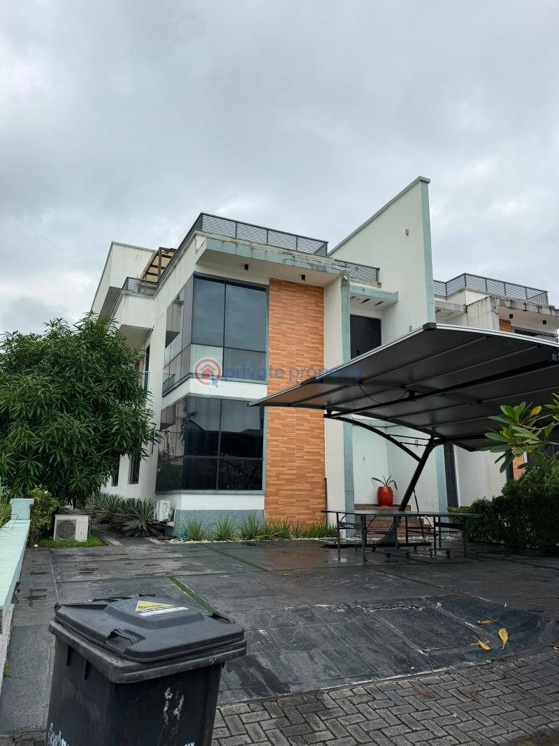 5 bedroom Semi detached Duplex For Rent Cowrie Creeks Estate Ikate Elegushi Lekki Lagos - 0