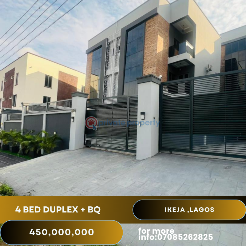 4 bedroom Semi detached Duplex For Sale Opebi Ikeja Lagos - 0