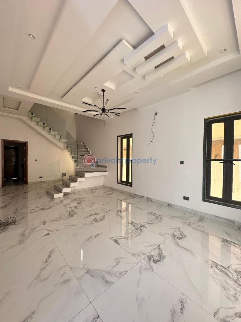 : exquisitely finished 4  bedroom fully  detached duplex with bq ( driveway unit ) - 11 4 bedroom Semi detached Duplex For Sale Ikate Elegushi Lekki Lagos - 11