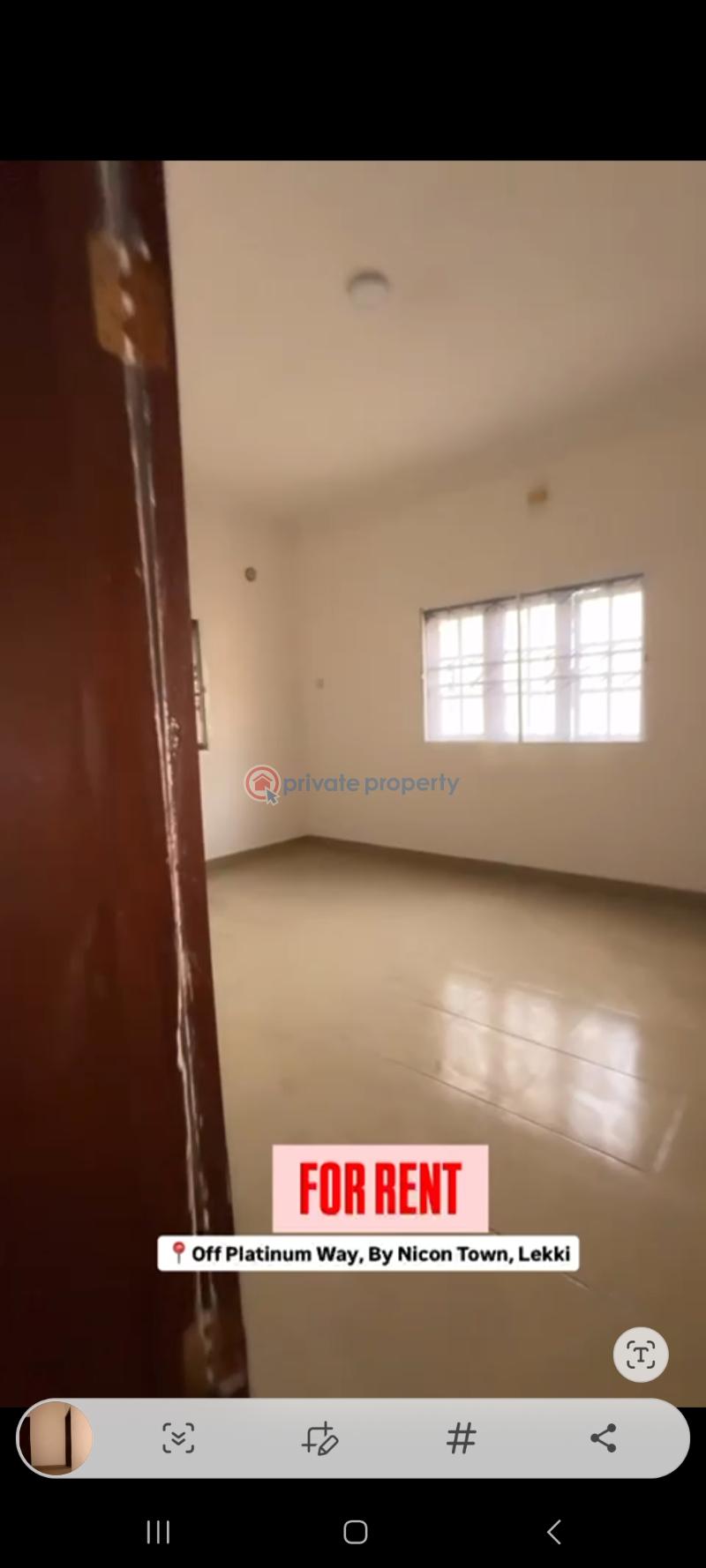 2 bedroom Block Of Flats For Rent Estate Nicon Town Lekki Lagos - 8