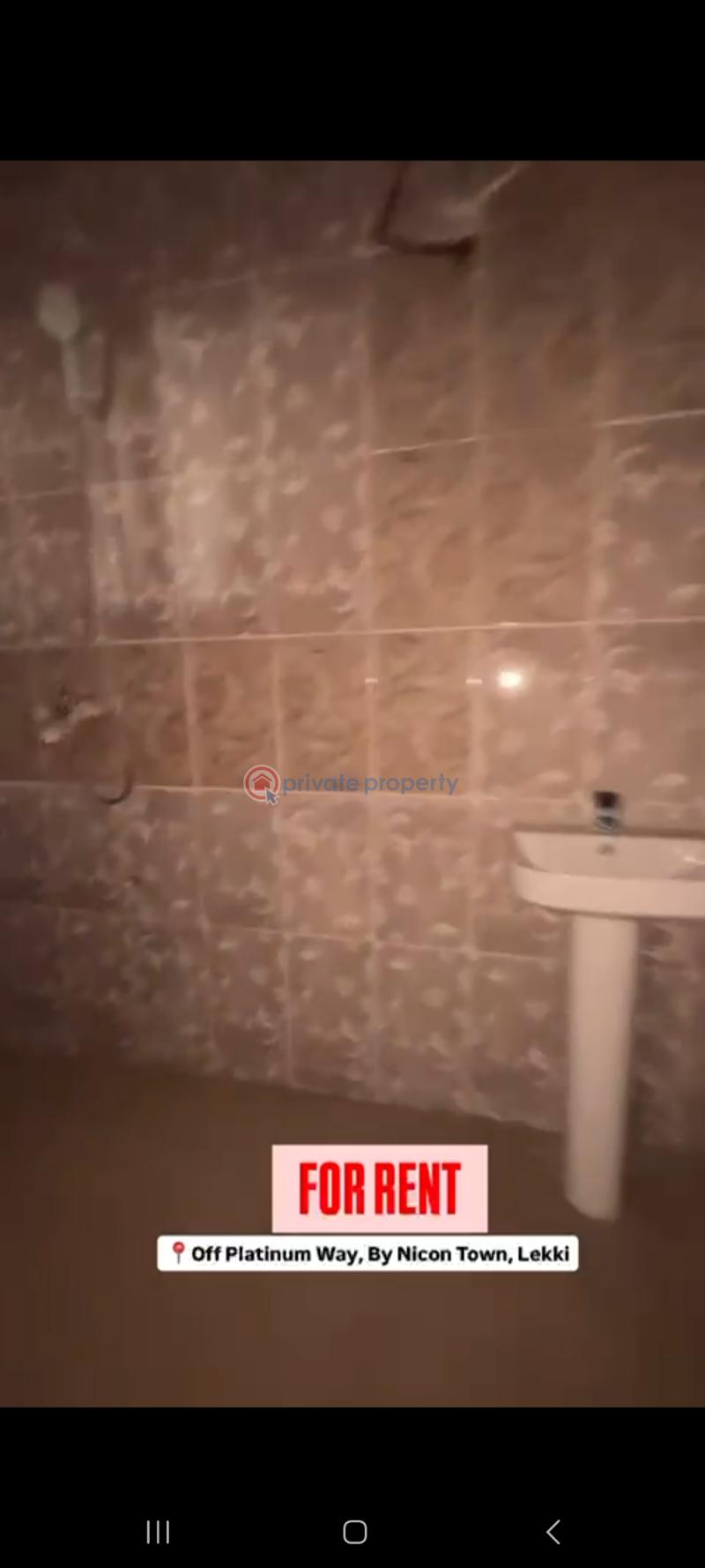 2 bedroom Block Of Flats For Rent Estate Nicon Town Lekki Lagos - 1