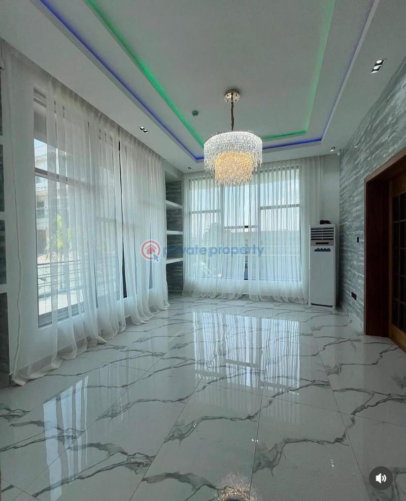 🏡 for sale | 5-bedroom fully detached duplex with cinema, pool, gym & bq - 1 5 bedroom Detached Duplex For Sale Ikate Lekki Lekki Lagos - 1