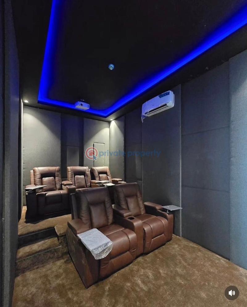 🏡 for sale | 5-bedroom fully detached duplex with cinema, pool, gym & bq - 4 5 bedroom Detached Duplex For Sale Ikate Lekki Lekki Lagos - 4