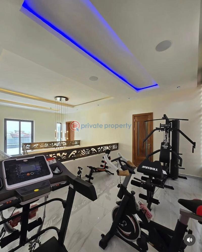 🏡 for sale | 5-bedroom fully detached duplex with cinema, pool, gym & bq - 8 5 bedroom Detached Duplex For Sale Ikate Lekki Lekki Lagos - 8