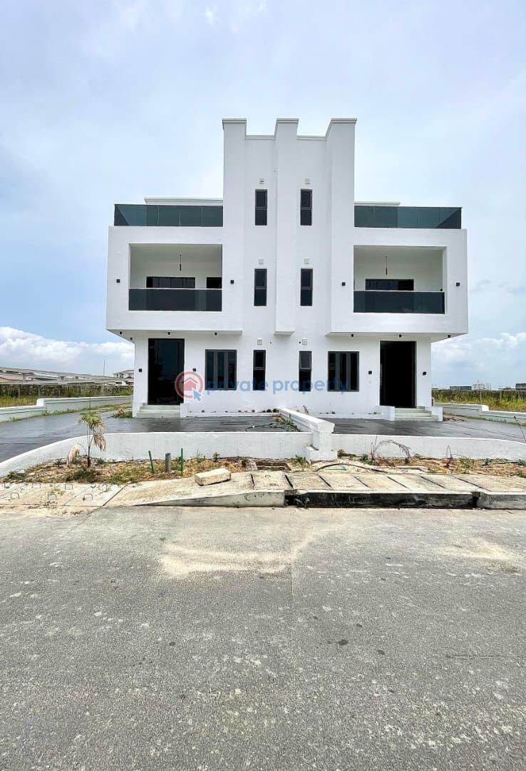 🏡 for sale | 5-bedroom semi-detached duplex with cinema, rooftop terrace, swimming pool & bq - 14 5 bedroom Semi detached Duplex For Sale Cowrie Creek, Ikate – Lekki, Lagos Lekki Lagos - 14