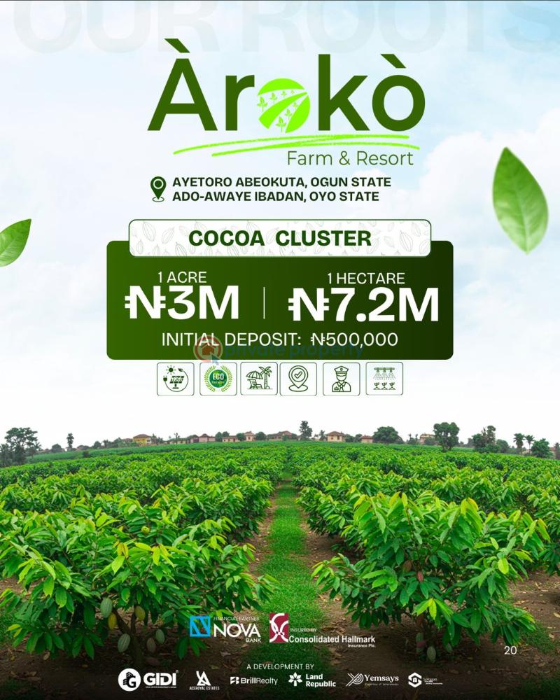 Industrial Land For Sale Abeokuta Ogun - 0