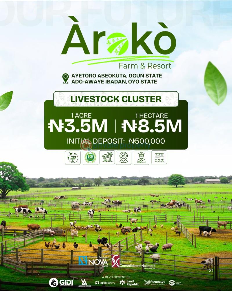 🌱 introducing àrokò farm & resort, africa’s first luxury farm estate! 🌱 - 4 Industrial Land For Sale Abeokuta Ogun - 4