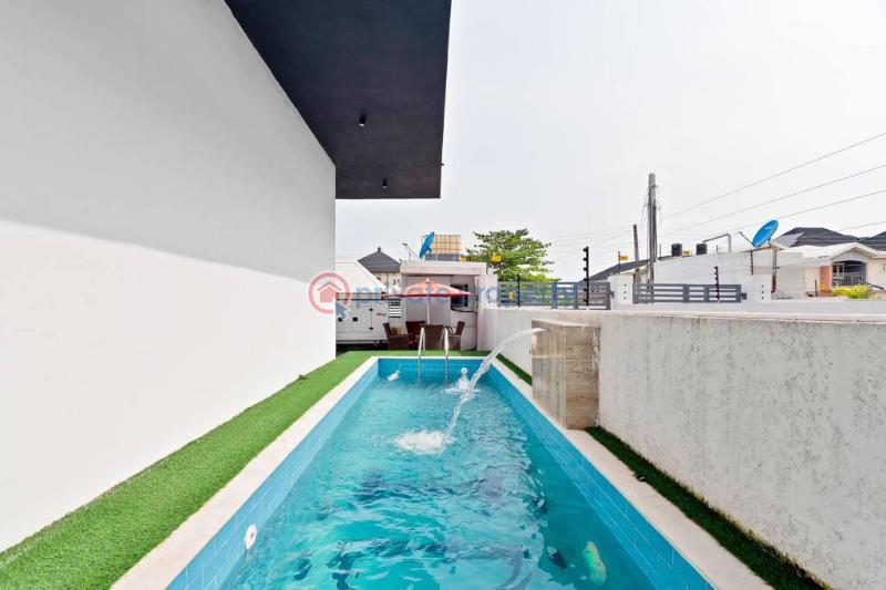 Luxury🏡5br smart home | pool, air hockey, ping pong, auto gate/doors, laundry - 9 5 bedroom Duplex Short let Ologolo Lekki Lagos - 9