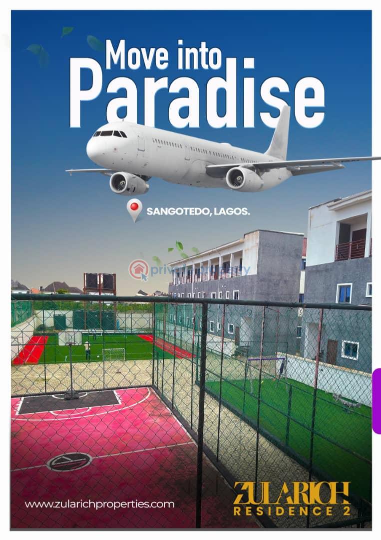 Terraced Duplex For Sale 🛍️ Sangotedo Shoprite 🎓 Lagos Business School 🏡 Emperor Estate & Crown Estate 🌳 Lufasi Park 🏬 Skymall Monastery Road Sangotedo Lagos - 0