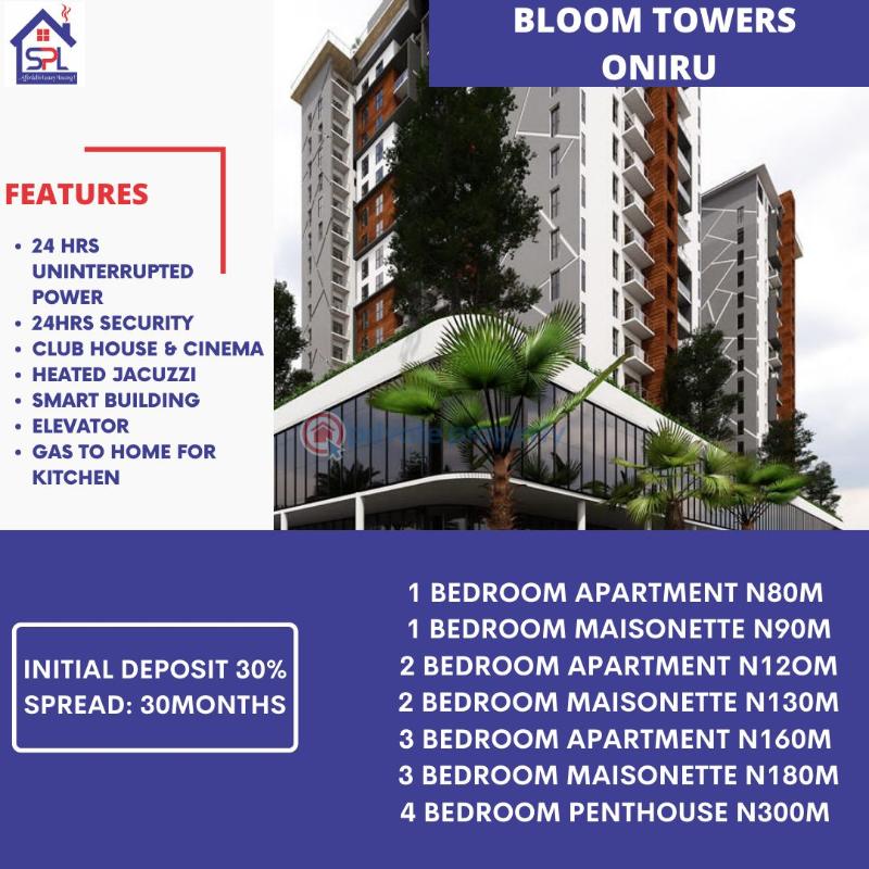 4 bedroom Block Of Flats For Sale The Broom Towers Oniru Victoria Island Lagos Oniru Victoria Island Lagos - 4
