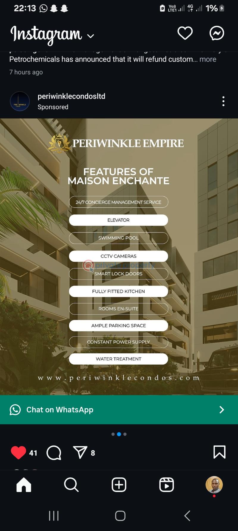 3 bedroom Shared Apartment For Sale Lekki Phase 1 Lagos - 1