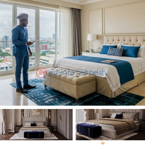 1- & 4-bedroom penthouse - 8 1 bedroom Shared Apartment For Sale Victoria Island Lagos - 8