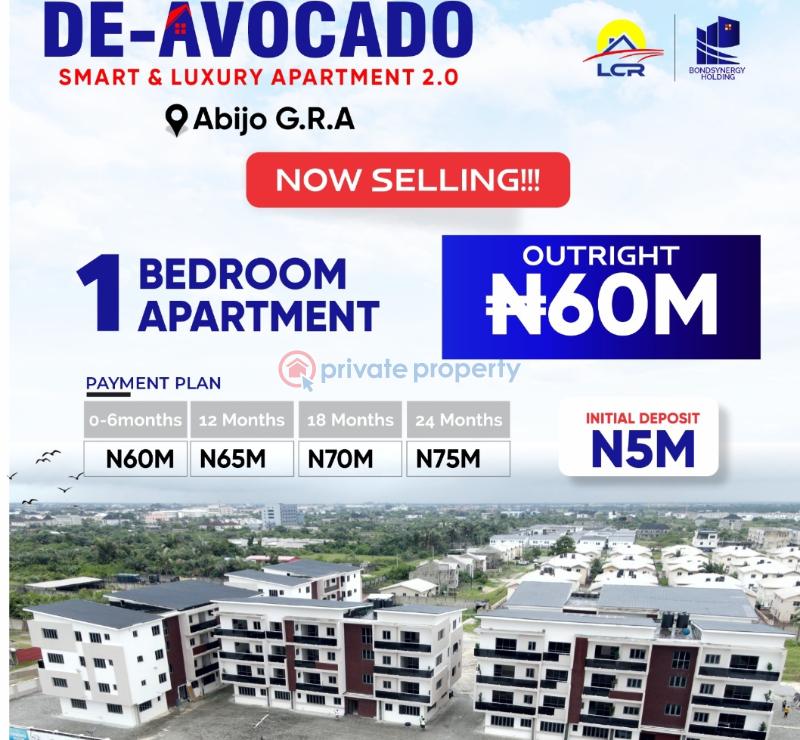 1 bedroom Block Of Flats For Sale Abijo Gra De Avocado Smart Luxury Homes Ibeju Lekki Ibeju-Lekki Lagos