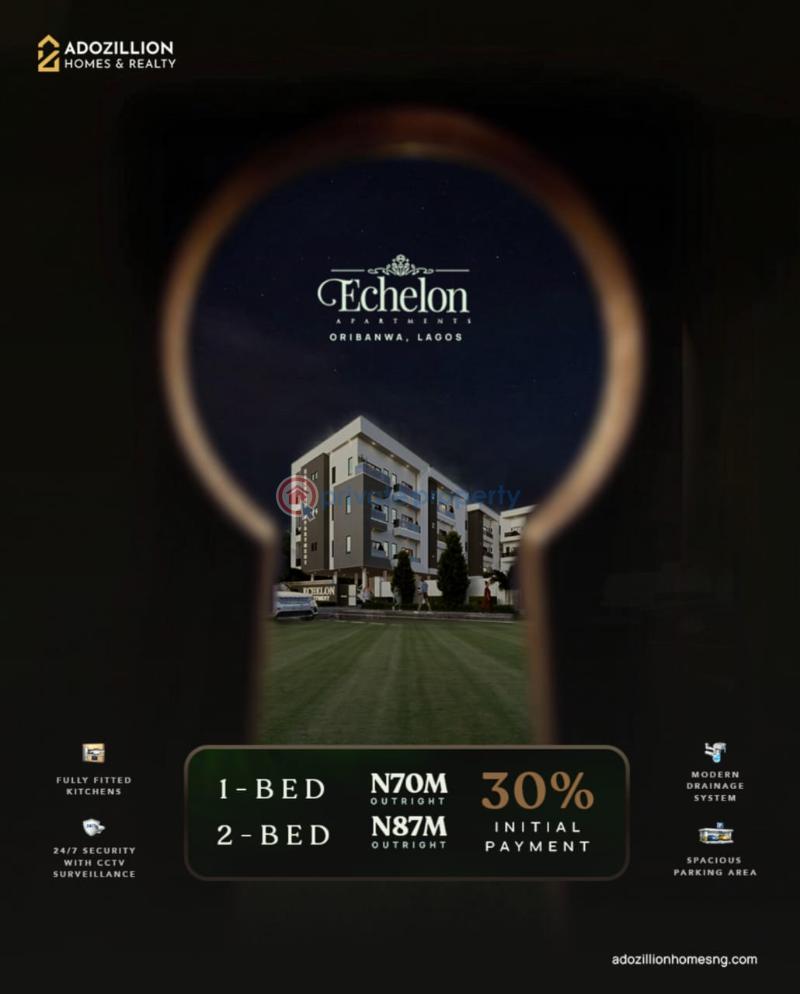 1 bedroom Block Of Flats For Sale Echelon Apartment Awoyaya Ibeju Lekki Awoyaya Ajah Lagos - 0