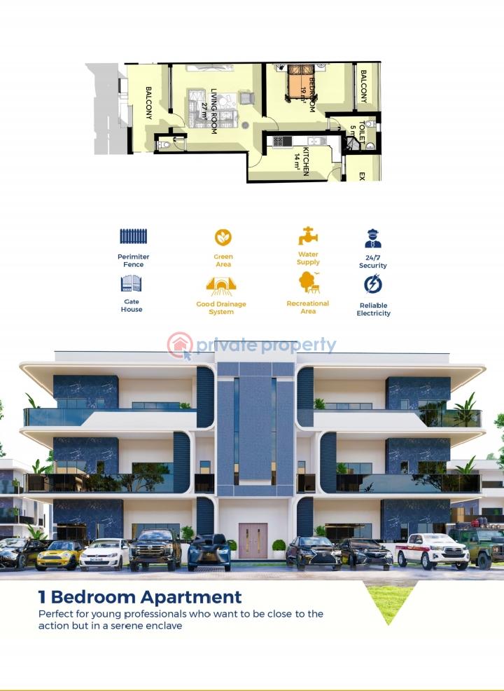 2 bedroom Flat & Apartment For Sale Ajah Lagos