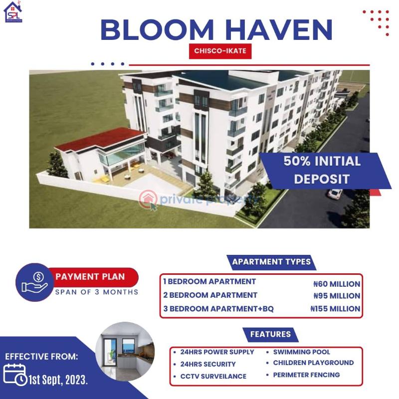 1 bedroom Block Of Flats For Sale Chisco , Off Lekki Expressway, Bloom Haven Ikate Elegushi Lekki Lagos - 6