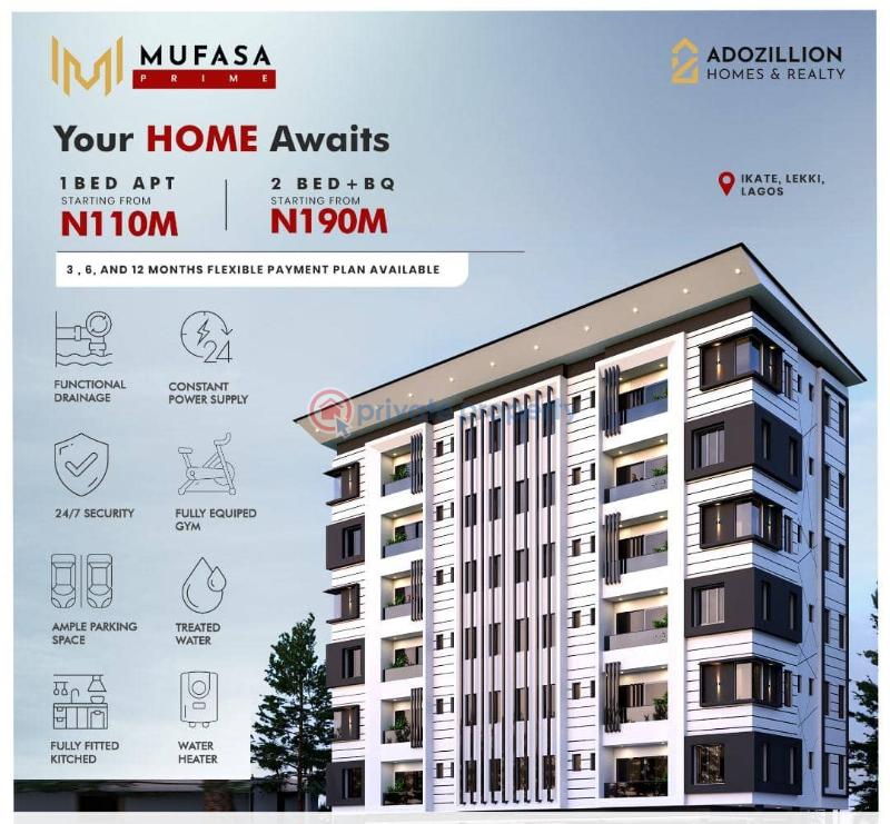 1 bedroom Block Of Flats For Sale Mufasa Prime, Ikate Elegushi Lekki Lagos - 4