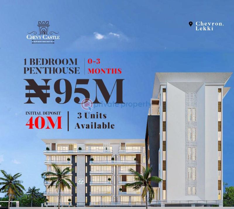 1 bedroom Block Of Flats For Sale Chevron Drive Chevy Castle Apartment Chevron Drive Lekki Lagos