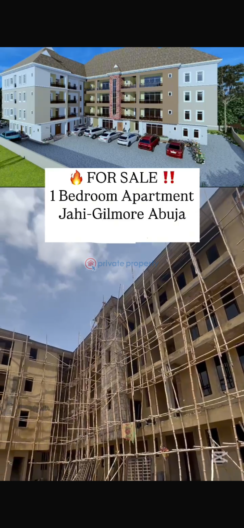 1 bedroom House For Sale Jahi Abuja Phase 2  - 4