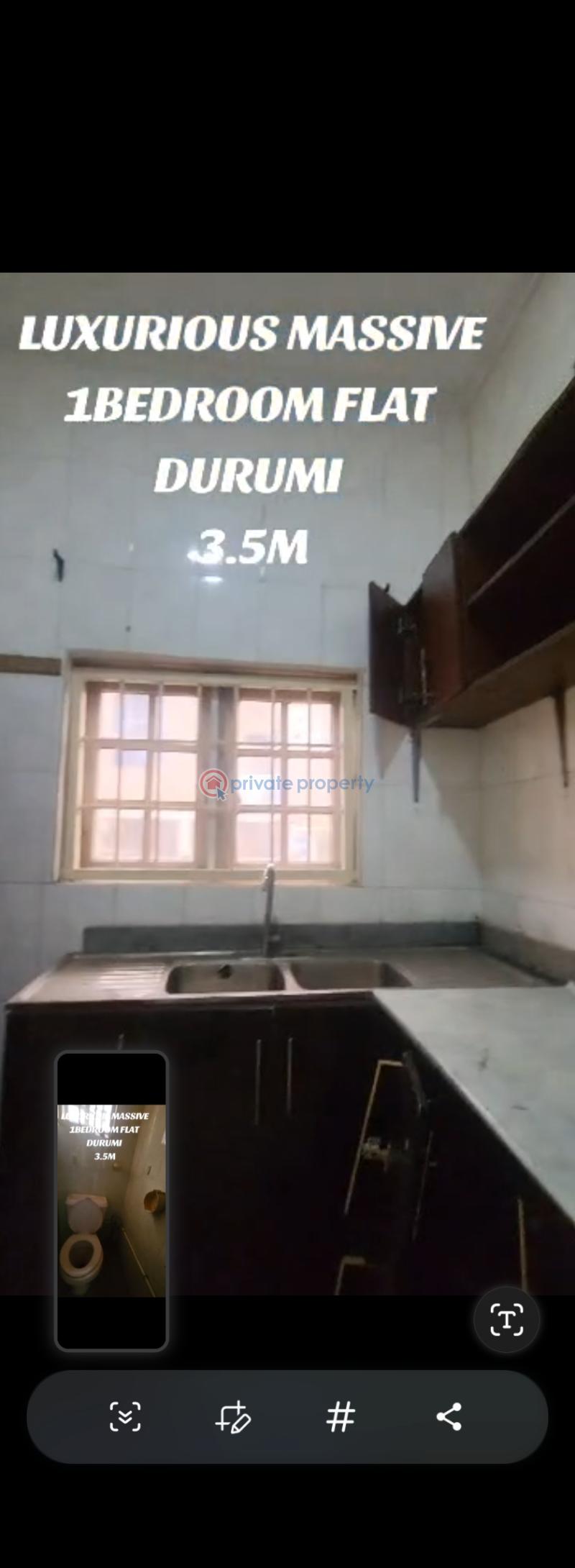 1 bedroom Block Of Flats For Rent Durumi District Durumi Abuja Phase 2  - 6