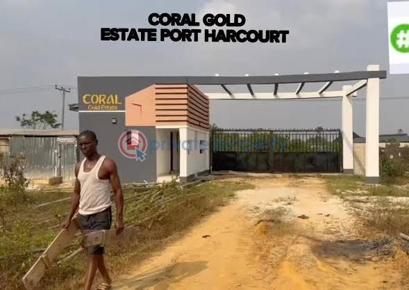 Residential Land For Sale Coral Gold Estate At Aluu, Opposite Redeemed Christian Church Camp Obio-Akpor Port Harcourt Rivers - 0
