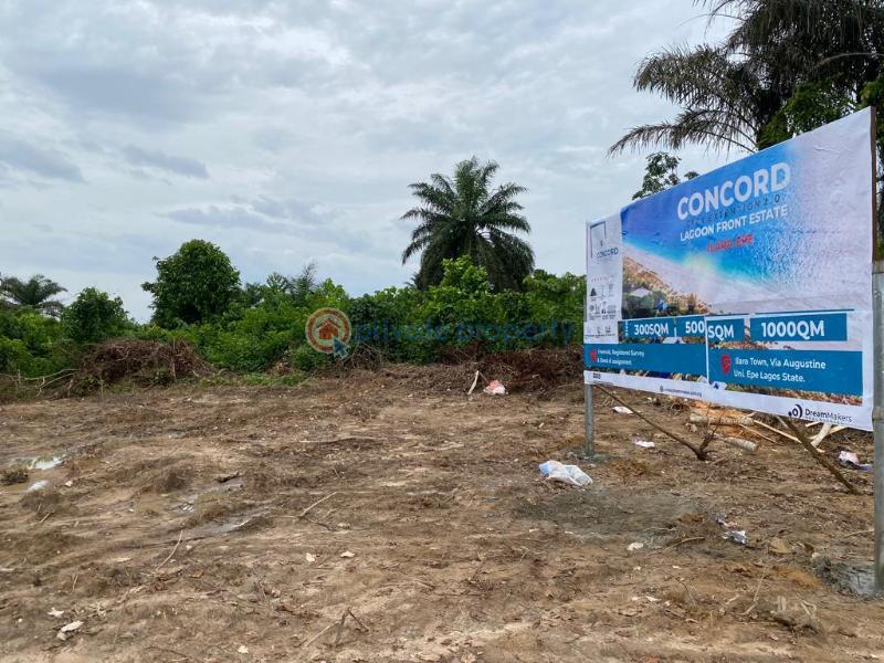 Mixed use Land For Sale Oshoroko Town Facing Coastal Road Ibeju-Lekki Lagos - 1