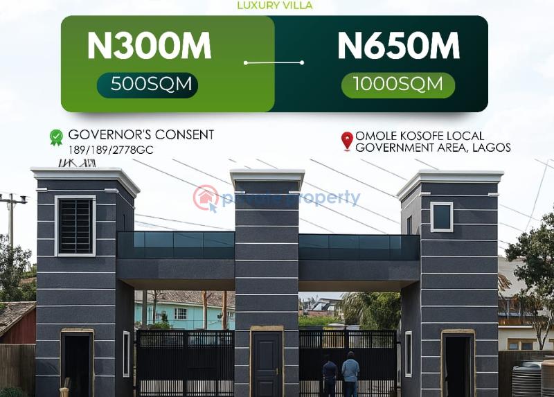 Commercial Land For Sale Omole Kosofe/ay Luxury Kosofe Kosofe/Ikosi Lagos