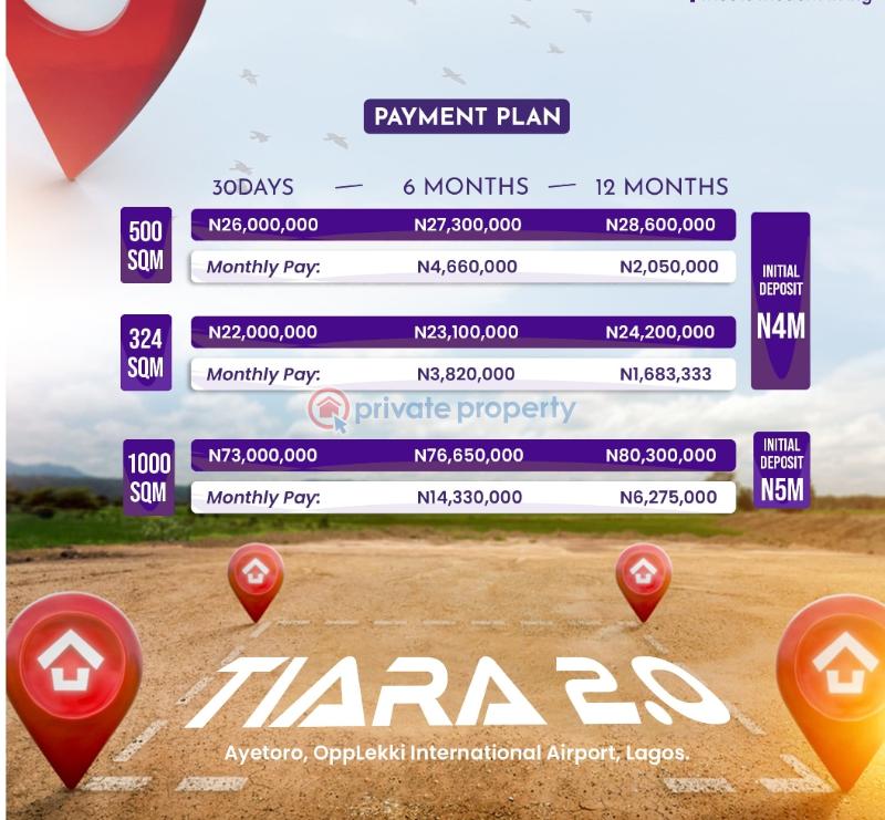 Commercial Land For Sale Off Lekki Epe Expressway Tiara 2.0 Ibeju-Lekki Lagos - 1