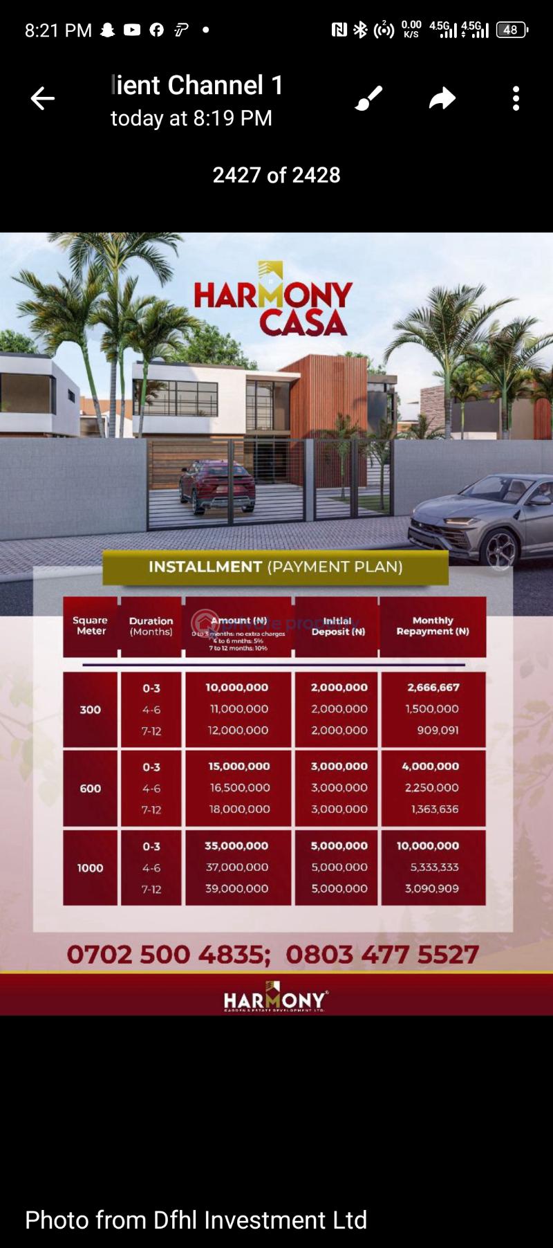 Commercial Land For Sale Elerangbe, Harmony Casa, Ibeju Lekki Eleran Igbe Ibeju-Lekki Lagos - 1