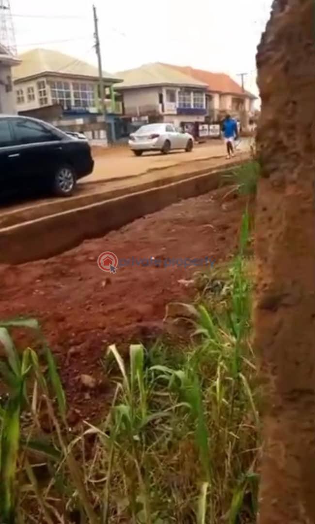 Commercial Land For Sale Along Timber Maryland Road On A Major Road. Enugu Area  - 0