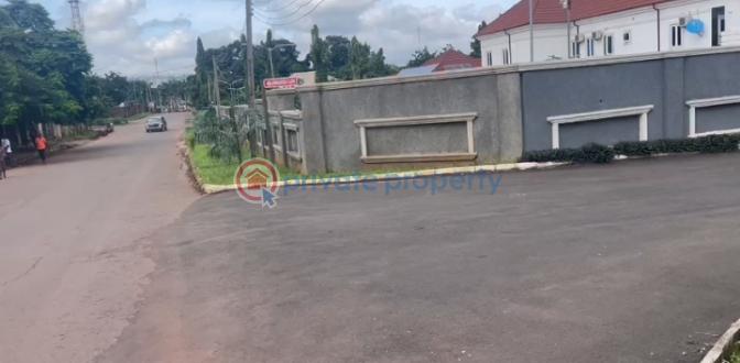 1000sqm on a juicy part of gra and on a tarred road - 4 Land For Sale Gra By Park Avenue Enugu Area  - 4