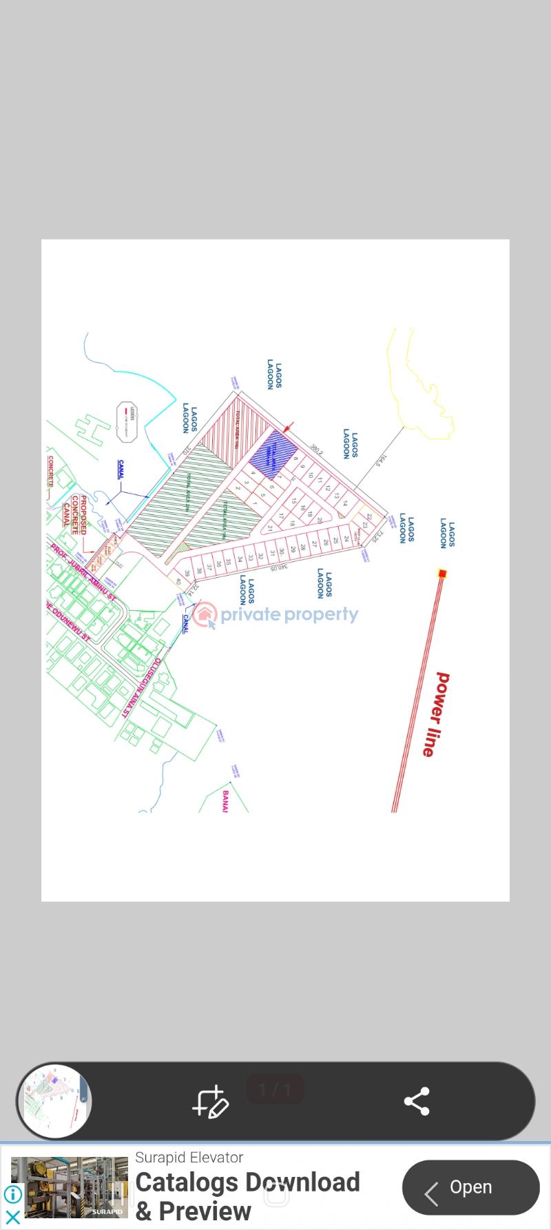 1 bedroom Residential Land For Sale . Parkview Estate Ikoyi Lagos
