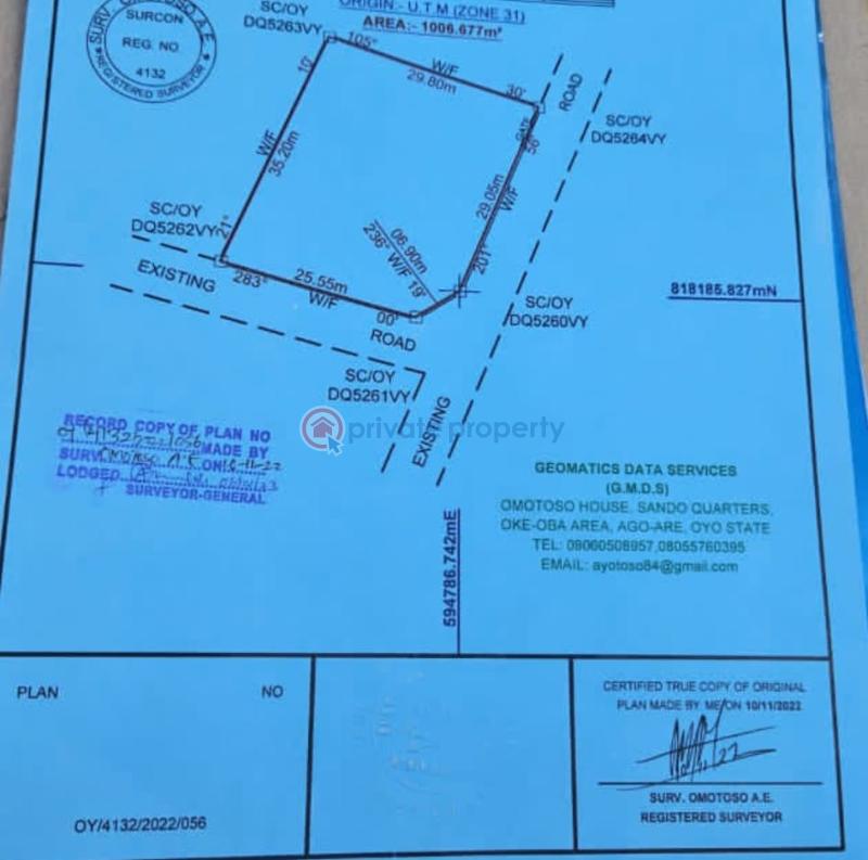 Mixed use Land For Sale Oba Otudeko Idishin Ibadan Oyo