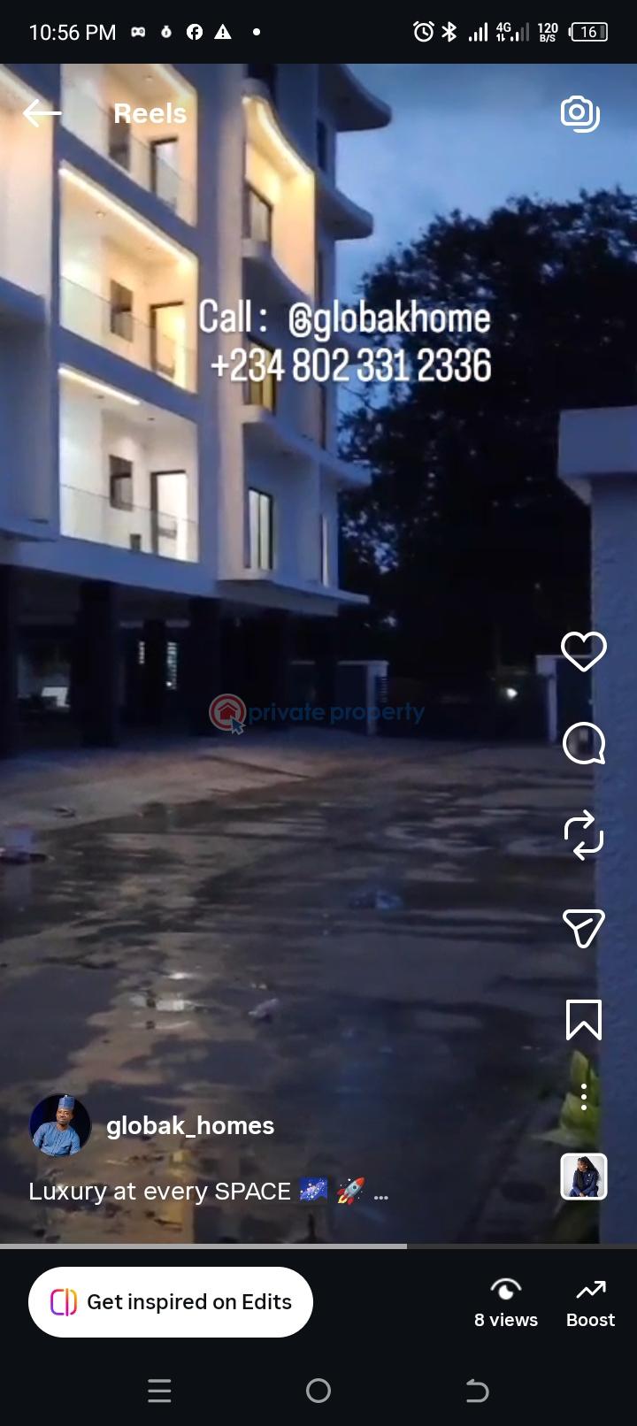 3 bedroom Block Of Flats For Sale International Airport Ikeja GRA Lagos - 0