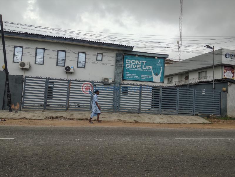 1,200sqm with a warehouse and a duplex - 1 10 bedroom Warehouse For Sale Adeniyi Jones Ikeja Lagos - 1