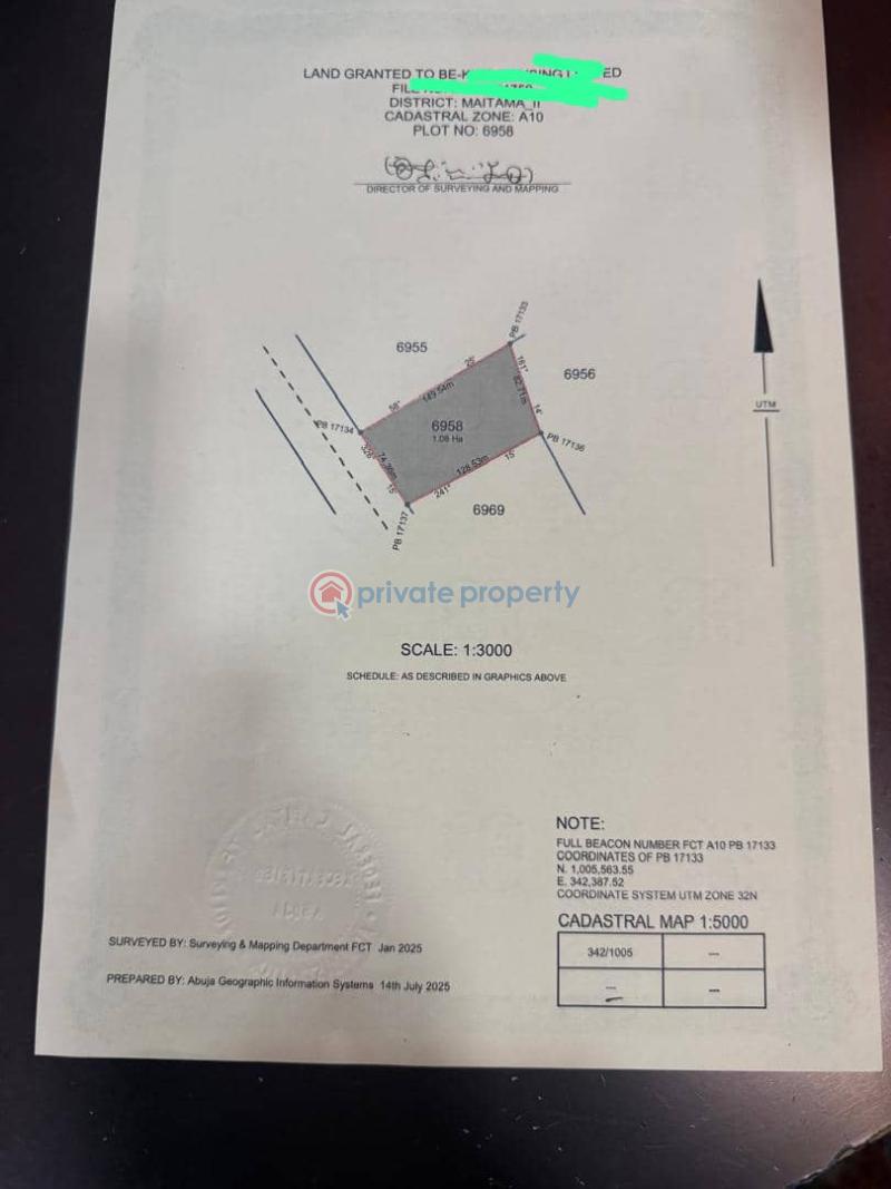 Residential Land For Sale Maitama 2 Maitama Abuja Phase 1 