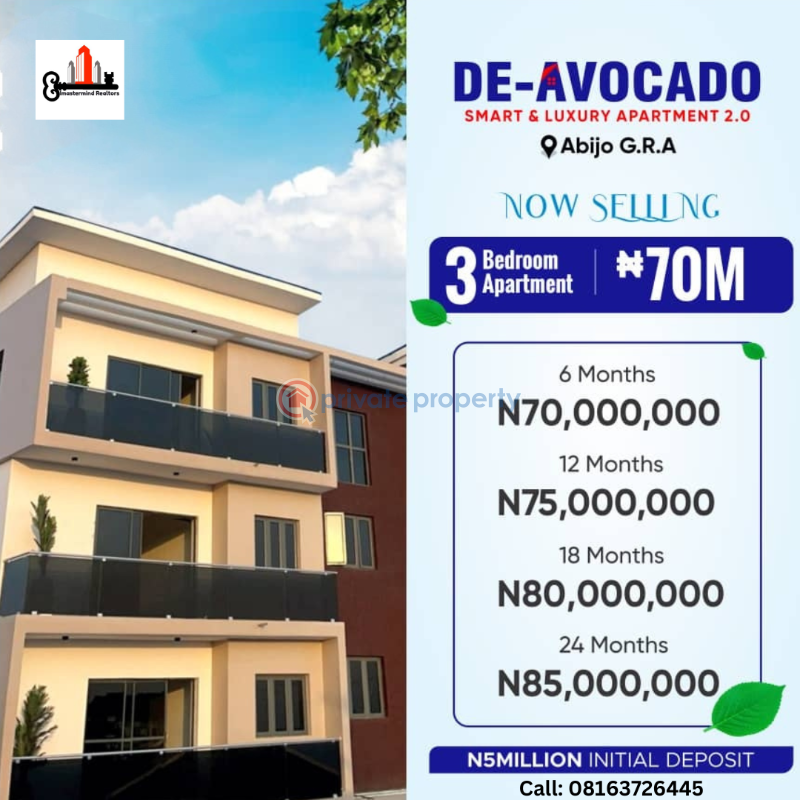 Block Of Flats For Sale Abijo Ajah Lagos - 2