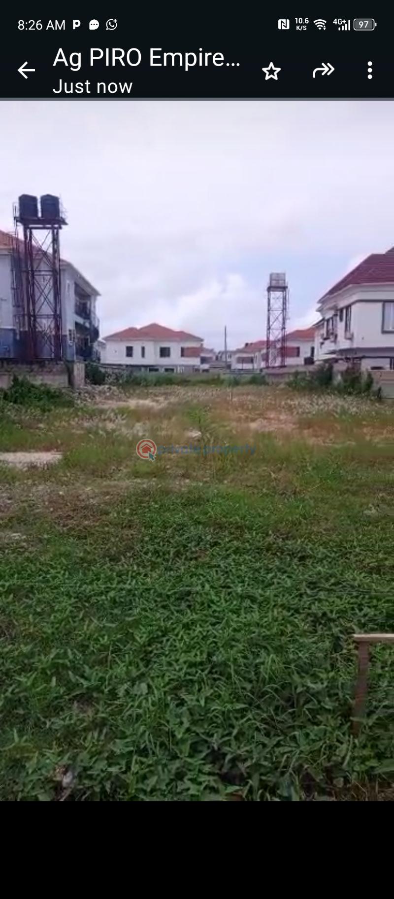 1335 sqm of land in chevron drive - 1 Residential Land For Sale Gated Estate On Chevron Drive Chevron Drive Lekki Lagos - 1