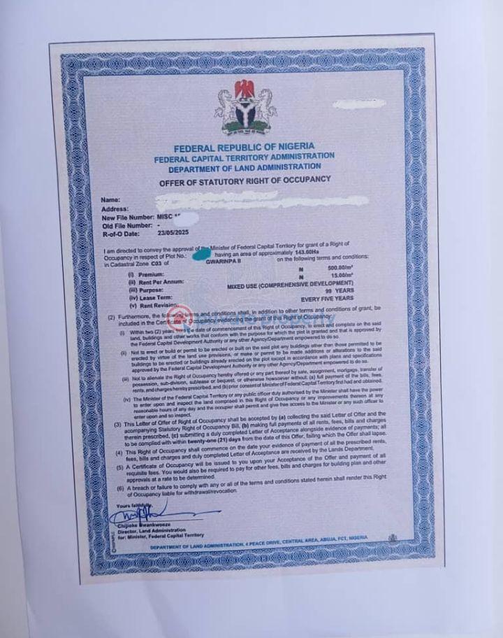 Mixed use Land For Sale Gwarinpa District 2 Gwarimpa Abuja Phase 3  - 1