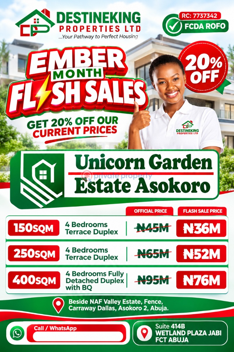 Residential Land For Sale Asokoro Abuja Phase 1 