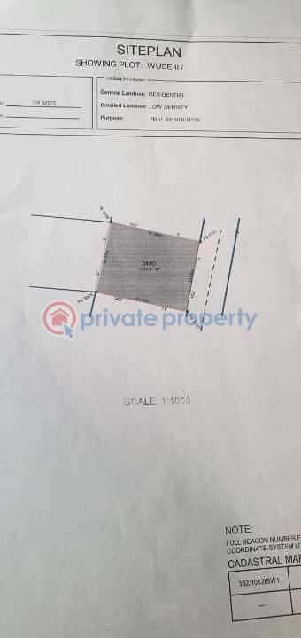 Land For Sale Aminu Kano Crescent Wuse II Abuja Phase 1  - 1
