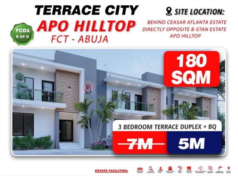 3 bedroom Residential Land For Sale Behind Apo Resettlement Apo Abuja Phase 2 