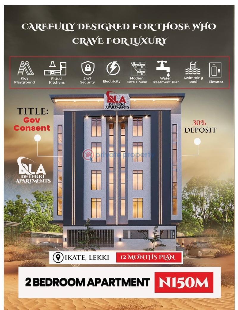 1 bedroom Flat & Apartment For Sale De Lekki Ikate Elegushi Lekki Lagos - 0