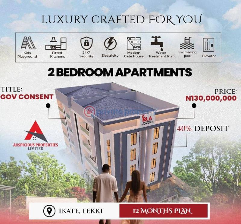 2 bedroom Penthouse For Sale De Lekki Apartments Ikate Lekki Lagos - 0