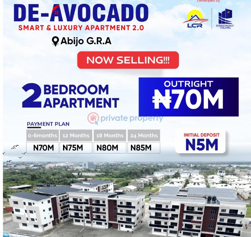 2 bedroom Block Of Flats For Sale Abijo Gra De Avocado Smart Luxury Homes Ibeju Lekki Ibeju-Lekki Lagos