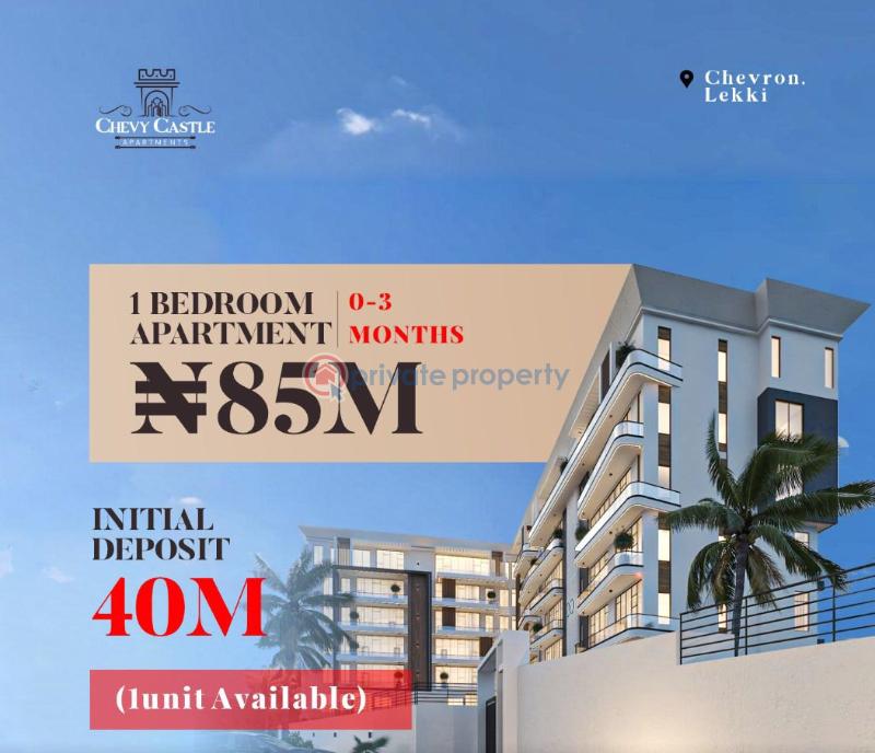 1 bedroom Block Of Flats For Sale Chevron Drive, Chevy Castle Apartment Chevron Drive Lekki Lagos - 0