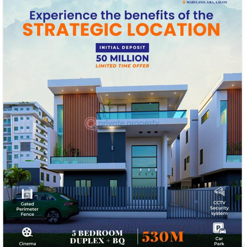 2 bedroom Block Of Flats For Sale Mary Land Main Castle Apartment Maryland Ikeja Lagos