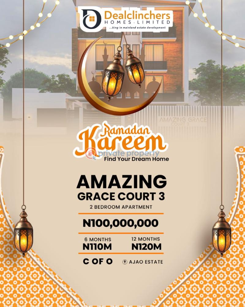 2 bedroom Block Of Flats For Sale Amazing Grace Court 3 Ajao Estate Ajao Estate Isolo Lagos - 0